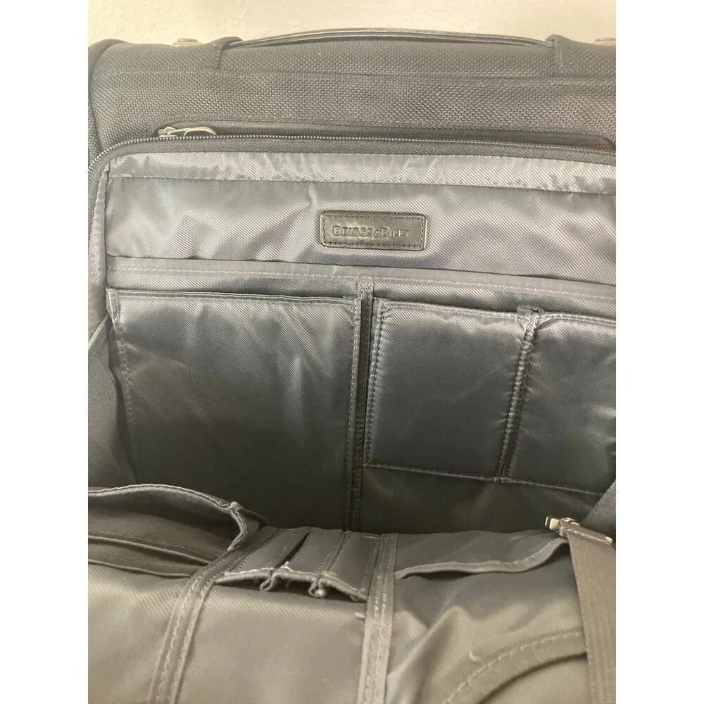 Briggs & Riley Baseline Cabin Duffel Bag Black Travel Briefcase